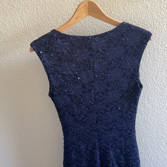 Sparkly Blue Dress - Picture 3 of 3